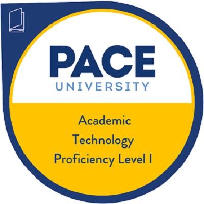 Academic Technology Proficiency Level 1 Badge