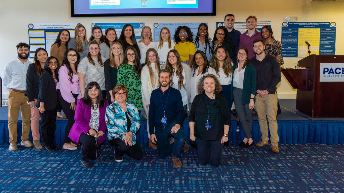 Occupational Therapy students and faculty