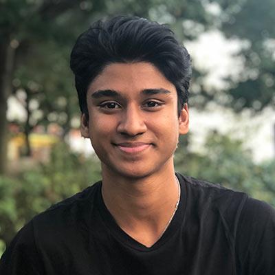 Pace University Honors College student, Shadman Rahman