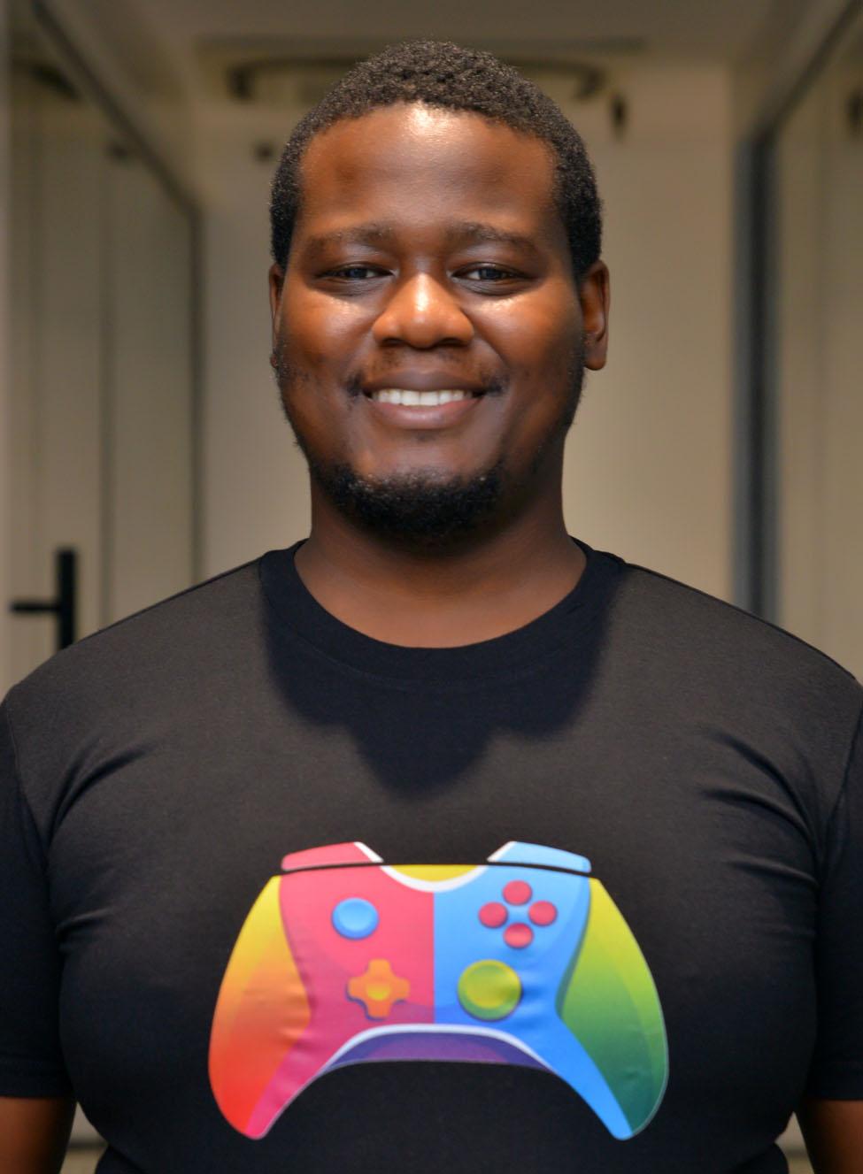 Lubin student Seyi Fakoya '23, co-founder, Gamr 