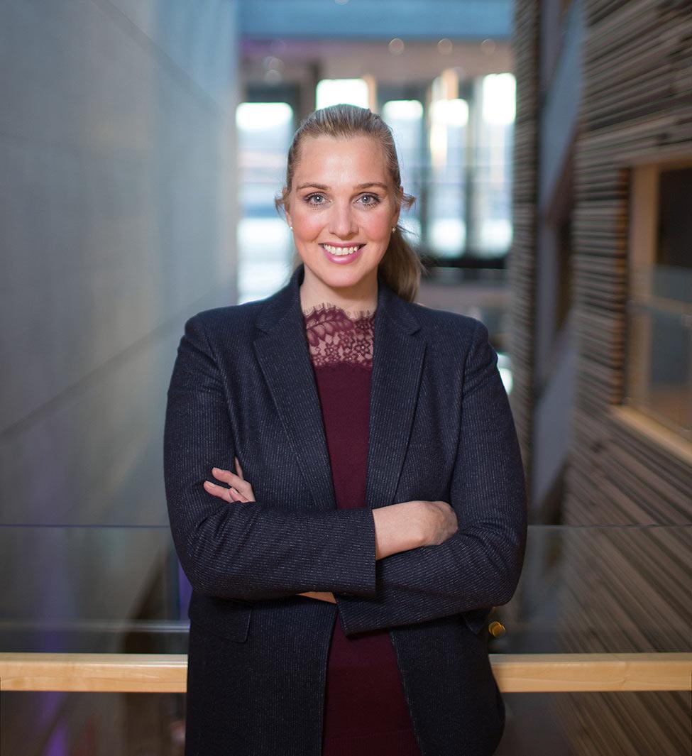 Pace University MPA alumna Ásthildur Sturludottir