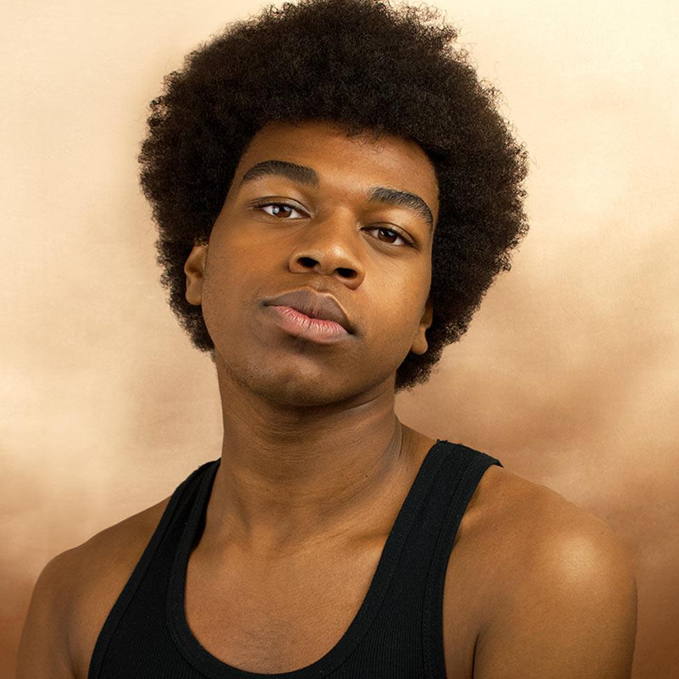 Talib Thompson, musical theater student at the Sands College of Performing Arts at Pace University