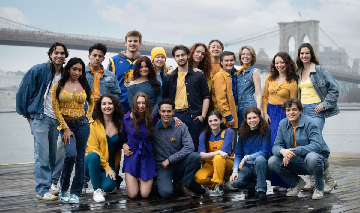 Group shot of students from the BFA Acting class at Pace University's Sands College of Performing Arts.