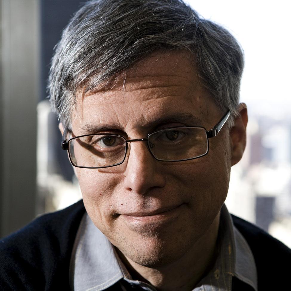 Paul Levitz posing for the camera. 