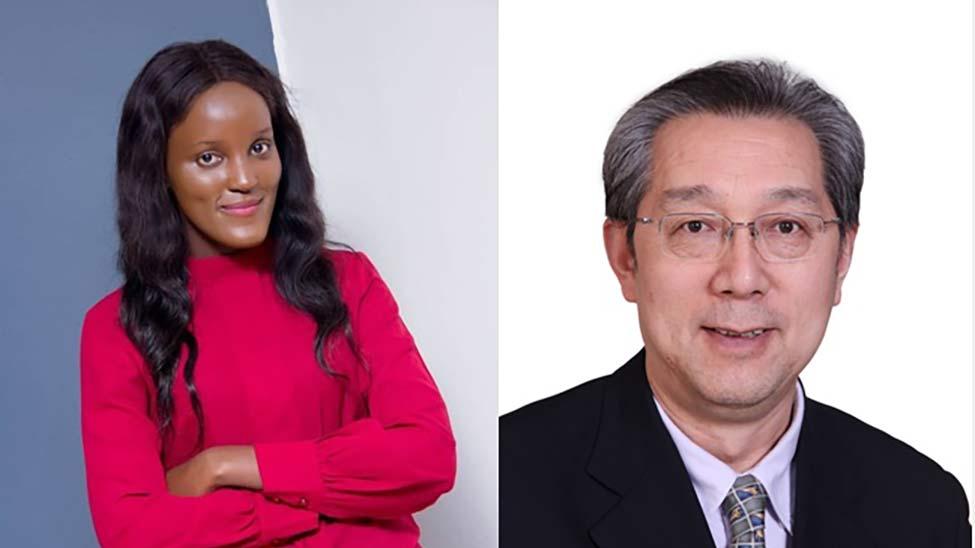 2021 Haub Award Recipients, Ugandan climate justice advocate Vanessa Nakate and Professor Wang Xi, an environmental law scholar and advocate with Kunming University of Science and Technology in China