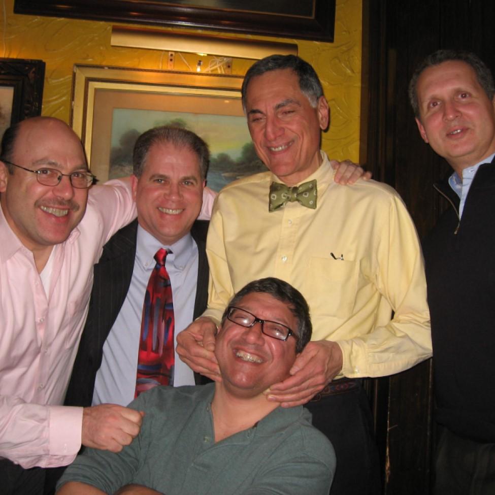 A group of Elisabeth Haub School of Law at Pace University alumni posing together