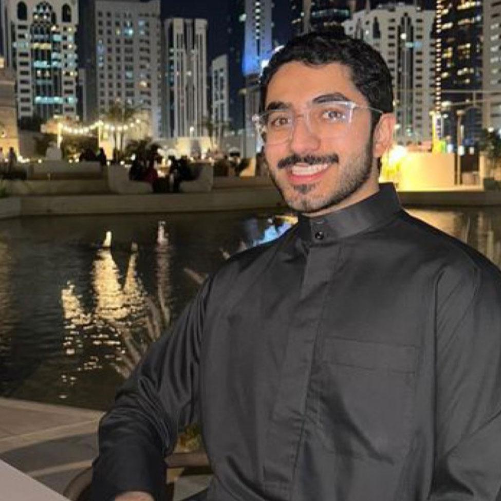 Pace University Lubin School of Business student Abdulla AlSuwaidi '25