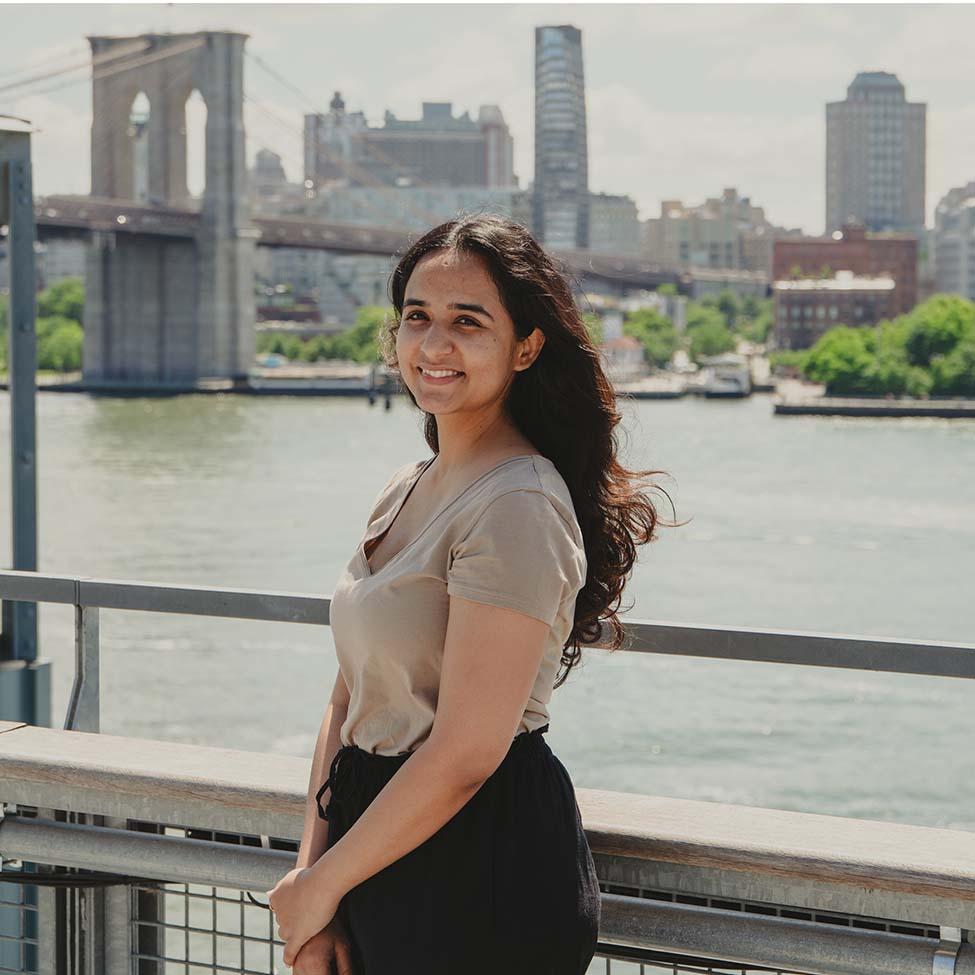 Riya Golani, summer intern for the Helene & Grant Wilson Center for Social Entrepreneurship at Pace University.