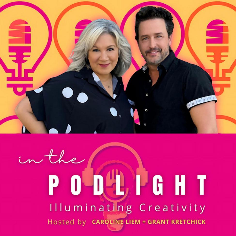 In the Podlight logo.