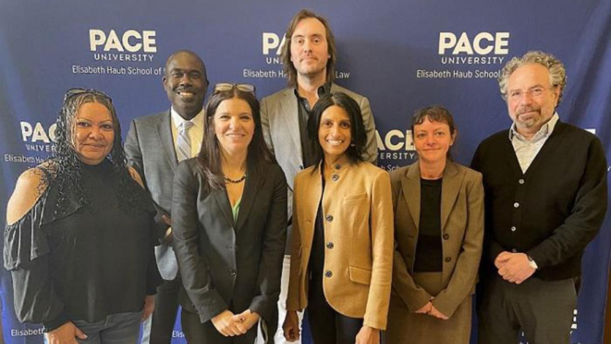 photo of group attending inaugural Pace Access to Justice workshop