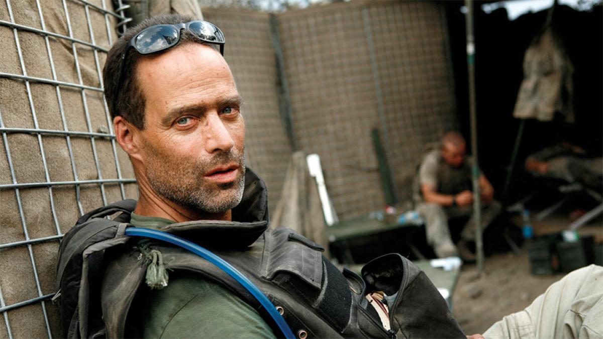 New York Times bestselling author, Sebastian Junger