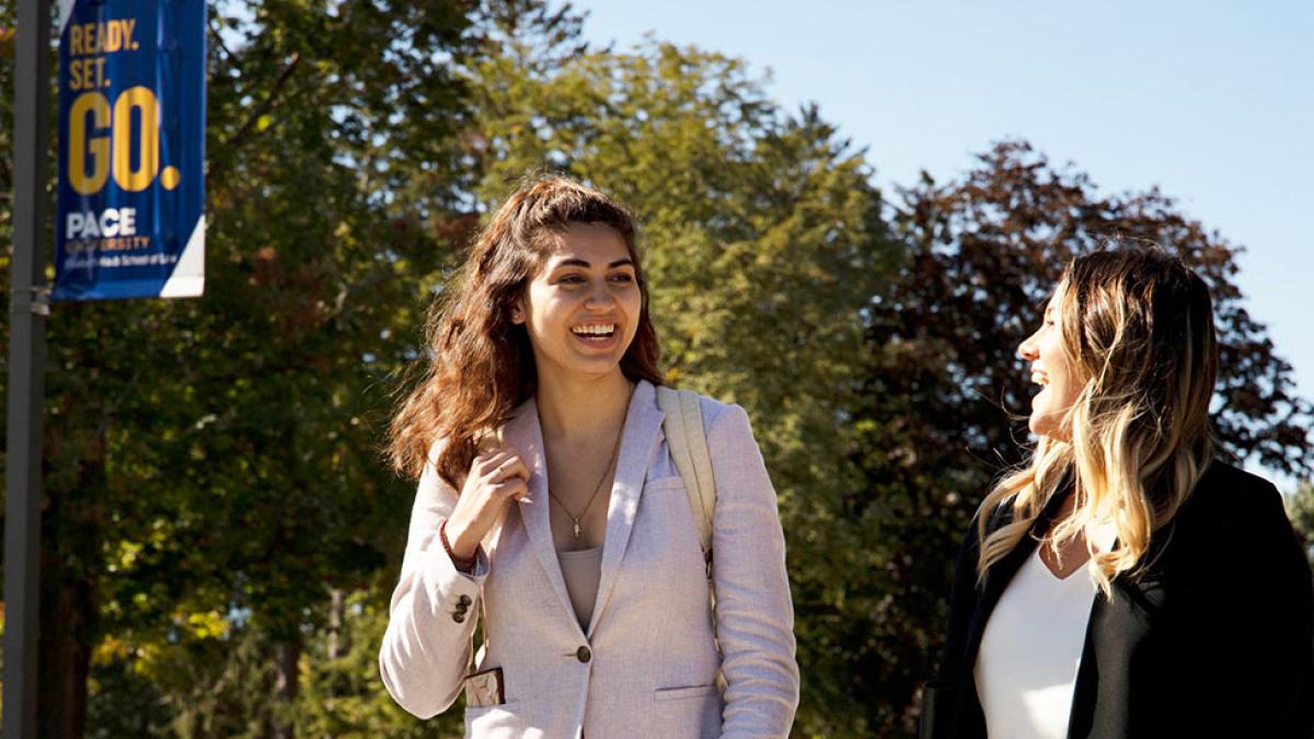 prospective students at Elisabeth Haub School of Law