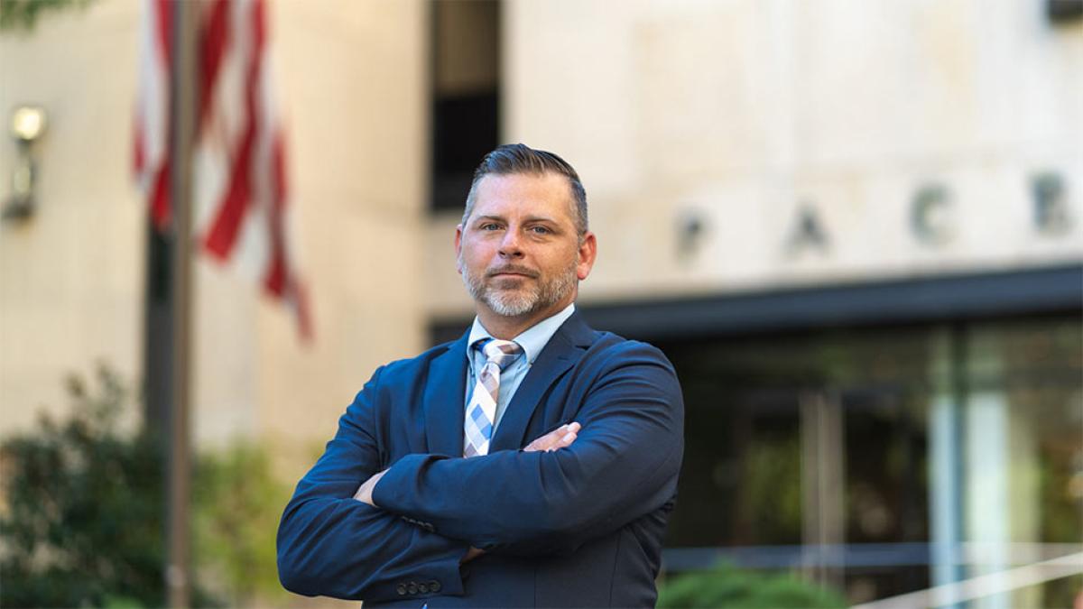 Vice President for Student Affairs and Dean for Students at Pace University, Jeffrey A. Barnett, PhD