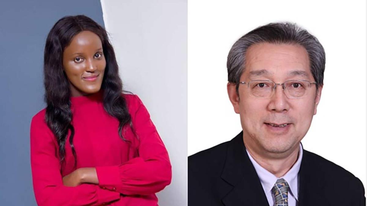 2021 Haub Award Recipients, Ugandan climate justice advocate Vanessa Nakate and Professor Wang Xi, an environmental law scholar and advocate with Kunming University of Science and Technology in China