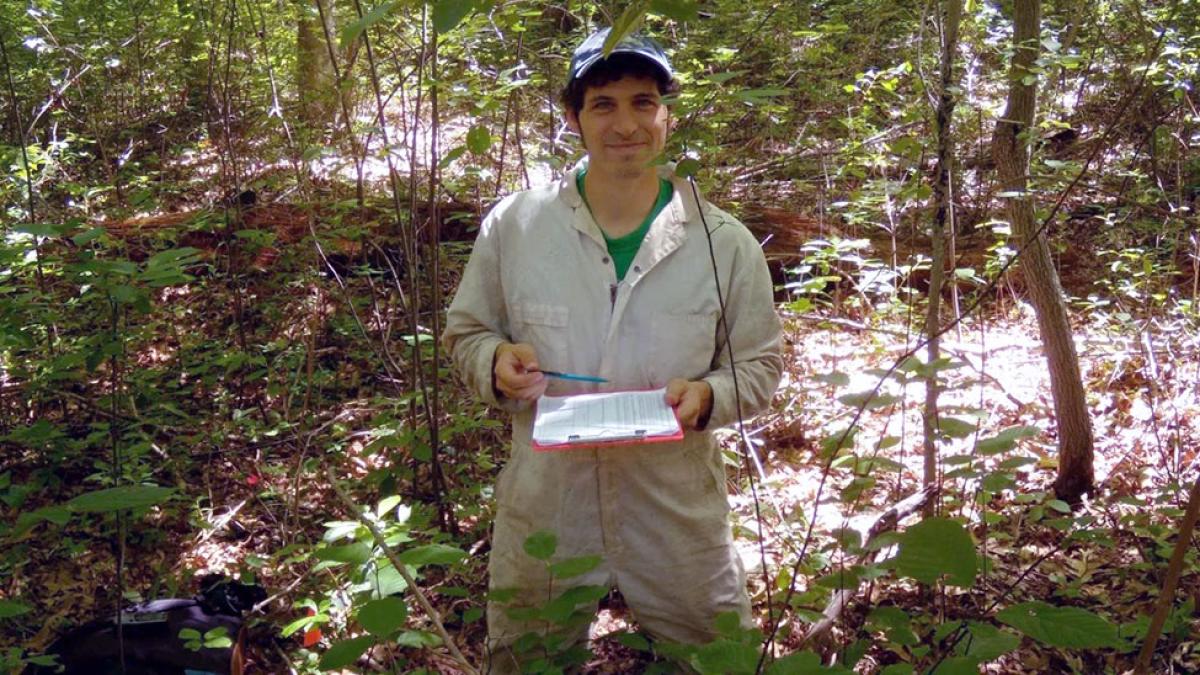 Pace University environmental studies and science professor Matthew Aiello-Lammens