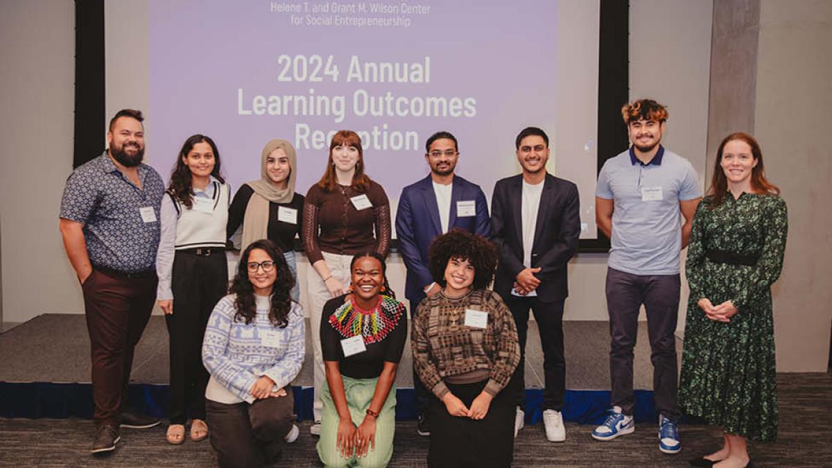 2024 Summer Interns at Wilson Center's Learning Outcomes Reception