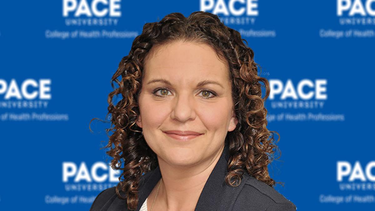 Jessica Tosto, Department Chairperson and Clinical Coordinator and Clinical Associate Professor at Pace University's College of Health Professions