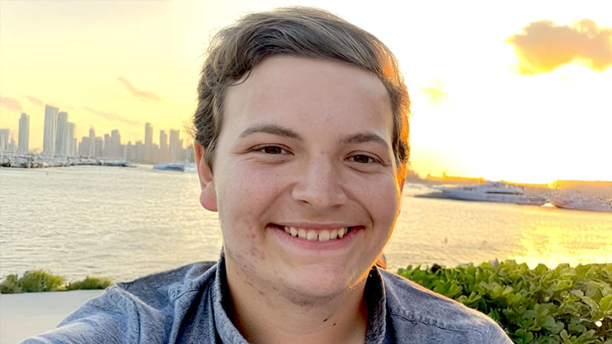 Pace University Writing four Diversity and Equity in Theater and Media student Nathan Lanum