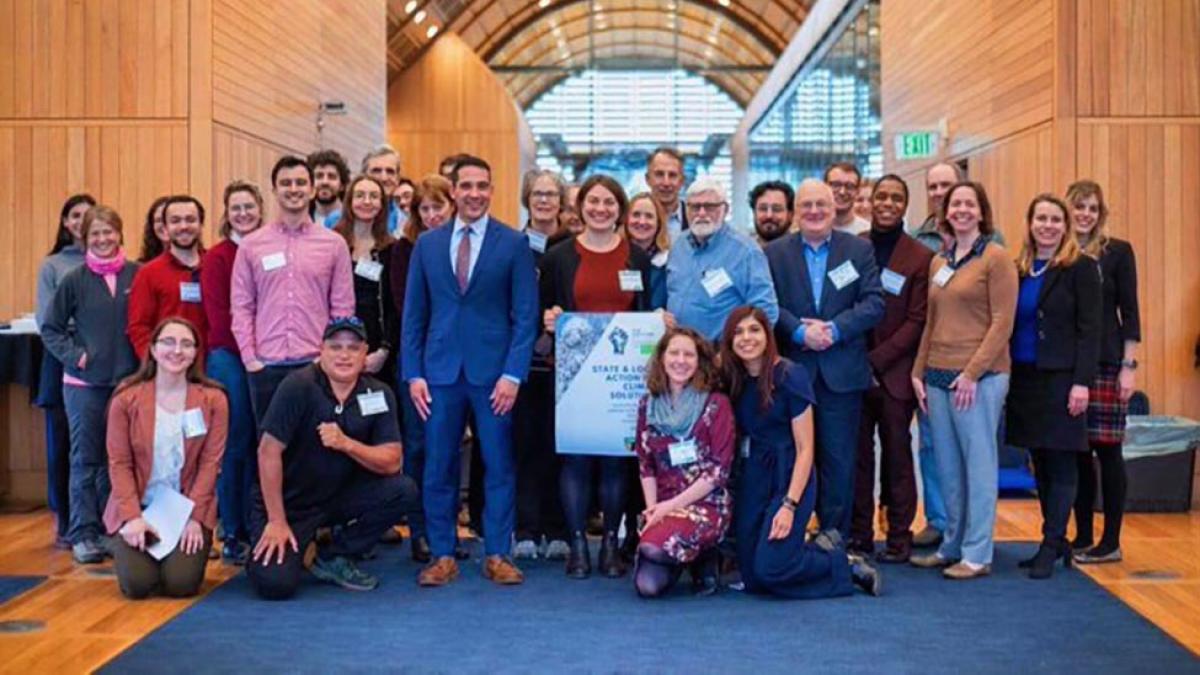 Students and Faculty at the 2024 New Directions in Environmental Law Conference, hosted by Pace