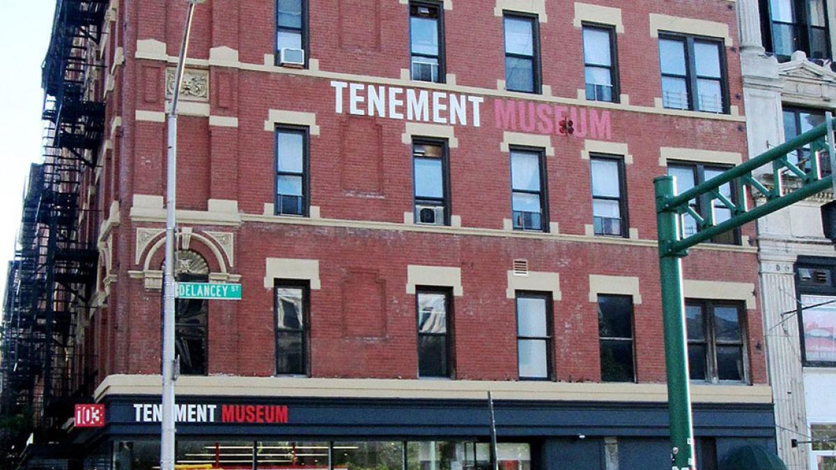 Exterior view of the Tenement Museum