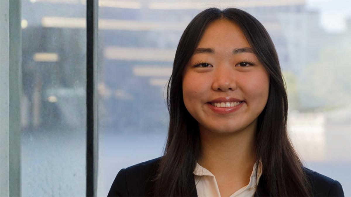 Anna Li, student at Pace University's Lubin School of Business