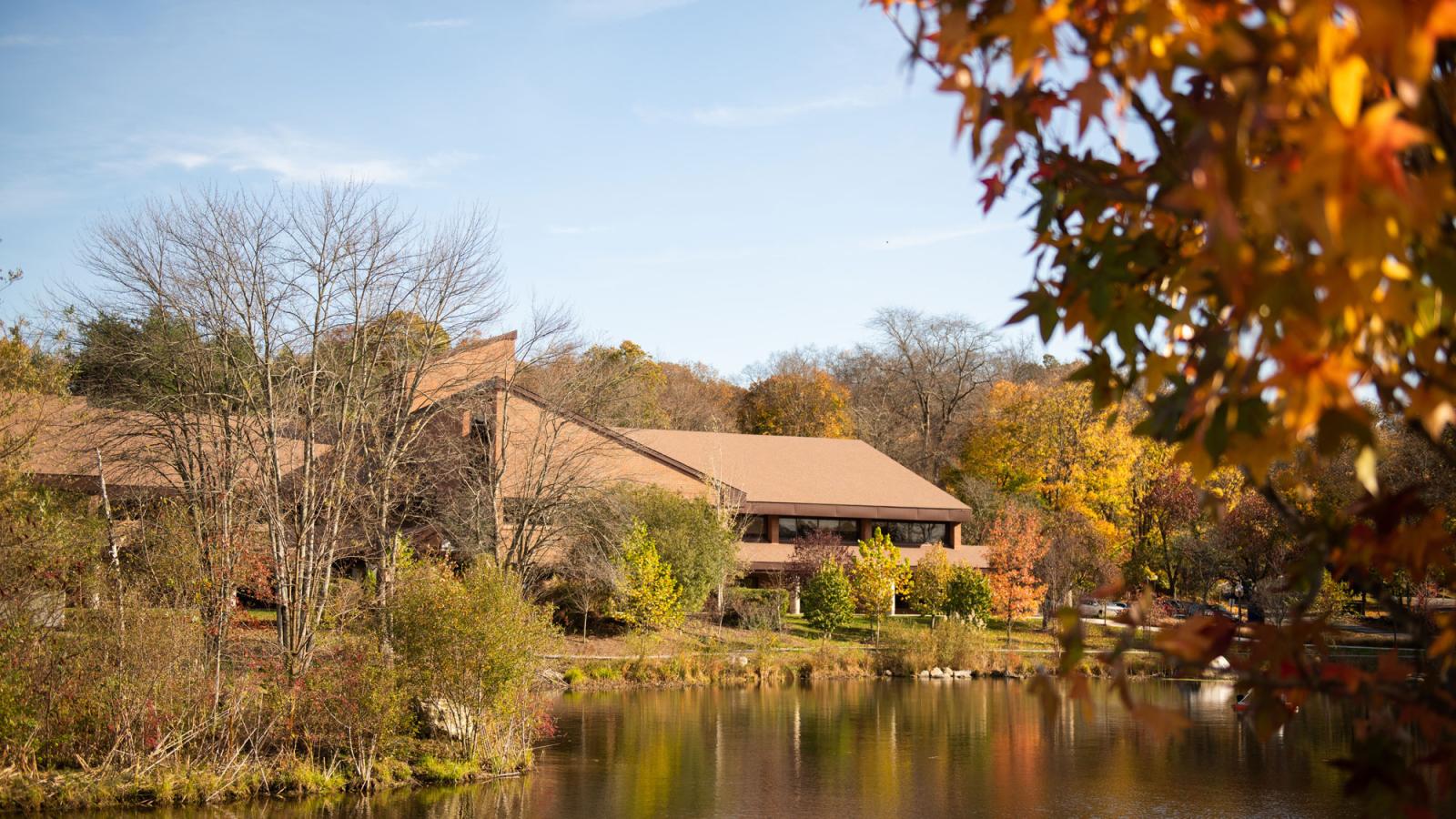 Pace westchester campus in fall