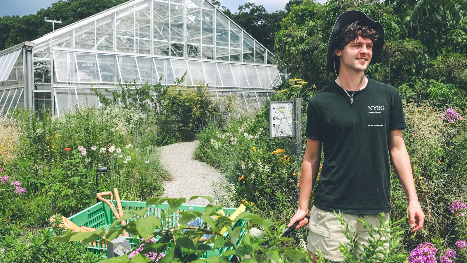 thomas costella at the new york botanical garden