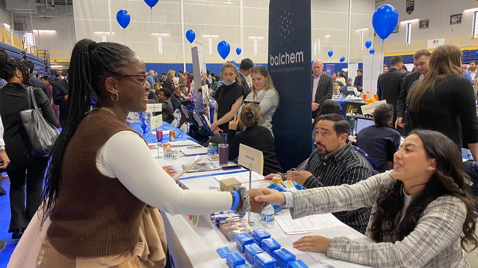 Pace University Hosts First InPerson Job Fair Since the Start of the