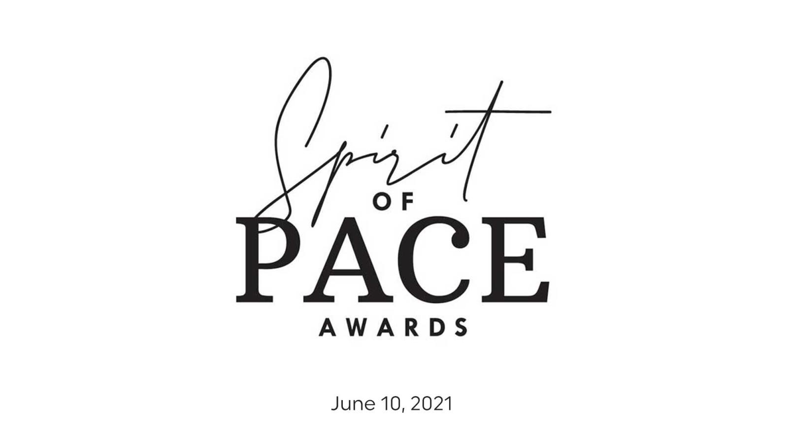 spirit of pace awards graphic