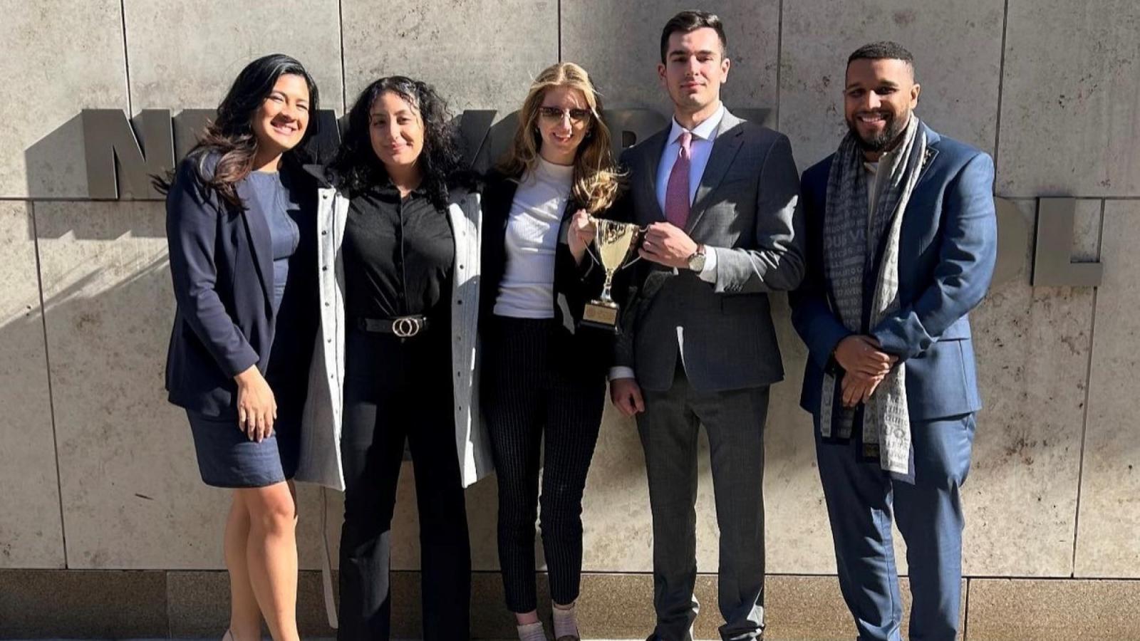 The Elisabeth Haub School of Law at Pace University students from the top ranked trial advocacy program