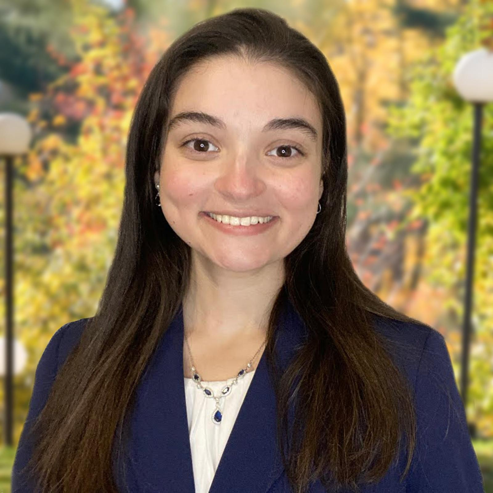 Pace University's Psychology Pleasantville student Stephanie Spruck