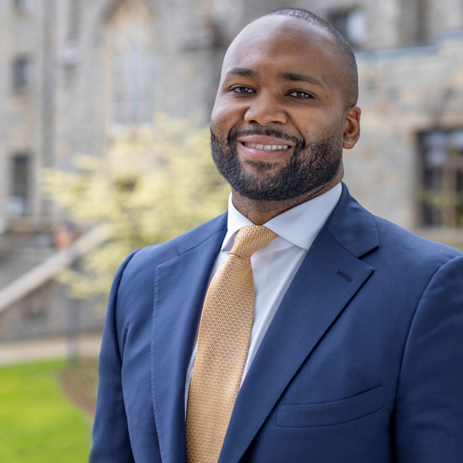 Elisabeth Haub School of Law at Pace University student Eric Brown '25