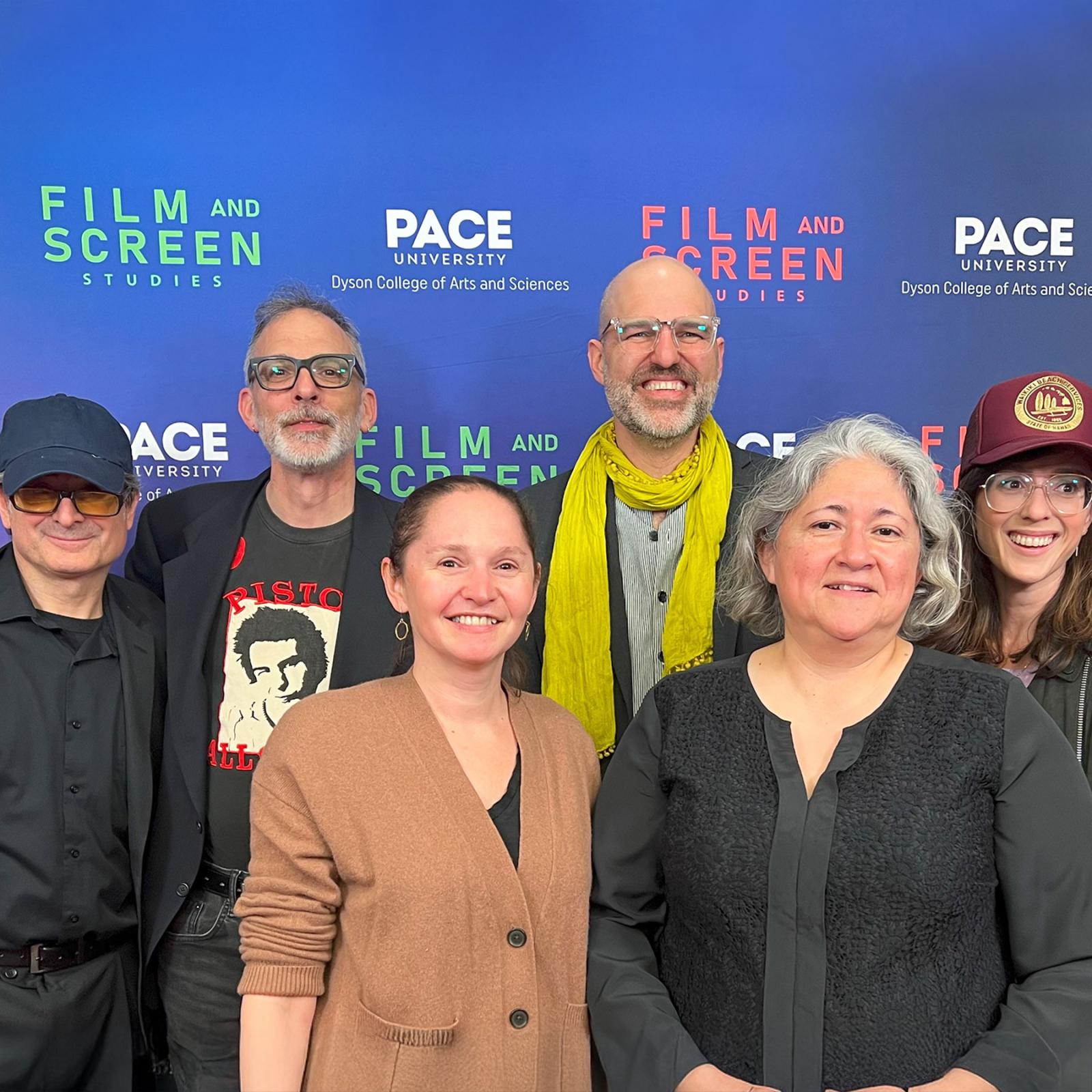 Pace University Film and Screen Studies Department faculty, staff and students