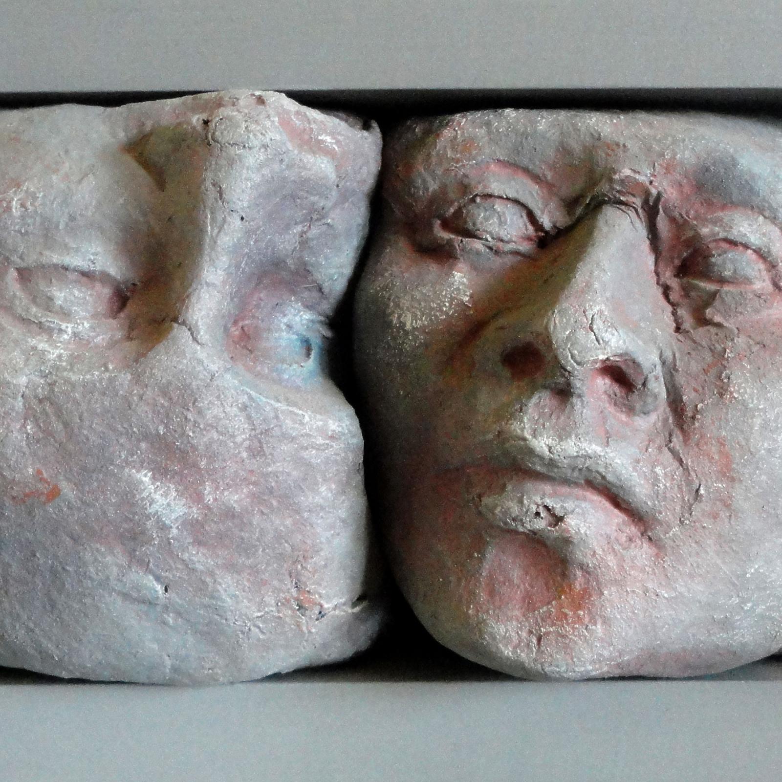 Artwork called Couple #51 by Jocelyne Gaudreau on display in the Lise Curry Exhibition