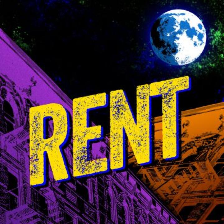 Poster for the Pace University Sands College of Performing Arts Production of Rent